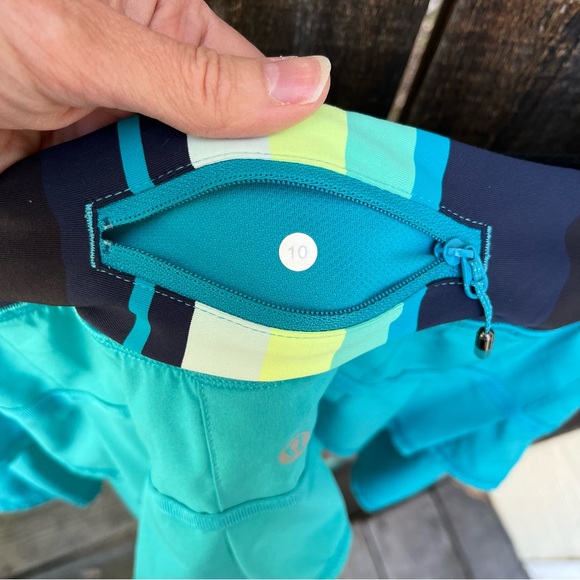 Lululemon Run Pace Setter Skort In Blue Surge Sz 10 - Picture 4 of 16